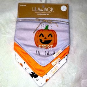 🎃 Baby bandana bib set